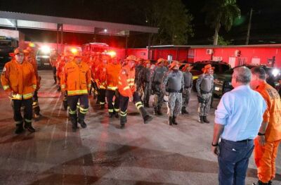 Imagem da notícia Força Nacional chega ao Pantanal e reforça trabalho contra incêndios florestais em MS